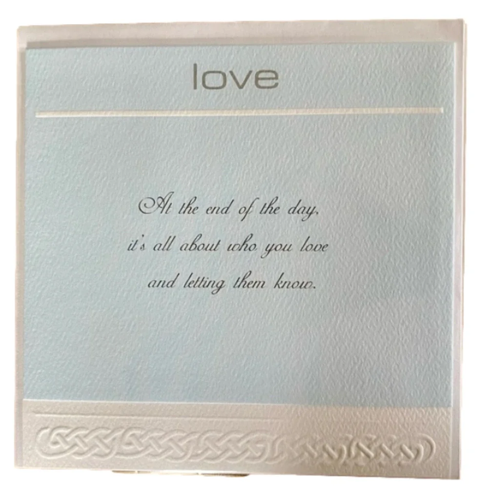 Set of 6 Celtic “Thoughts from the Heart” cards.                   NWOT
